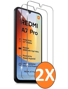 Ntech Screenprotector Geschikt voor Xiaomi Redmi A7 Pro