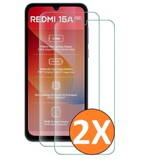 Ntech Screenprotector Geschikt voor Xiaomi Redmi 15a 5G/4G
