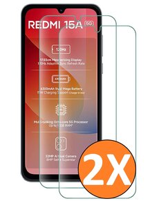 Ntech Screenprotector Geschikt voor Xiaomi Redmi 15a 5G/4G