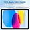 Ntech Hoes geschikt voor iPad Hoes A16 11e/10e Generatie 11 inch (2025/2022) – Transparant – Slim & Lichtgewicht – Kickstand – Pencil Houder – Beschermende Back Cover – Ntech