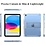 Ntech Hoes geschikt voor iPad Hoes A16 11e/10e Generatie 11 inch (2025/2022) – Transparant – Slim & Lichtgewicht – Kickstand – Pencil Houder – Beschermende Back Cover – Ntech