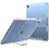 Ntech Hoes geschikt voor iPad 2021 hoes / 2020 / 2019 (9e/8e/7e Generatie / 10.2 inch) – Transparante Back Cover met Kickstand & Pencil Houder – Slim en Lichtgewicht - Ntech