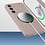Ntech Hoesje Geschikt voor Samsung Galaxy A37 Hoesje – Licht Roze – Zachte Siliconen Backcover met Ring – MagSafe Geschikt – Slim & Beschermend