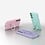 Ntech Hoesje Geschikt voor Samsung Galaxy A37 Hoesje – Licht Roze – Zachte Siliconen Backcover met Ring – MagSafe Geschikt – Slim & Beschermend
