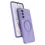 Ntech Hoesje Geschikt voor Samsung Galaxy A37 Hoesje – Lila – Zachte Siliconen Backcover met Ring – MagSafe Geschikt – Slim & Beschermend