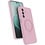 Ntech Hoesje Geschikt voor Samsung Galaxy A27 Hoesje – Licht Roze – Zachte Siliconen Backcover met Ring – MagSafe Geschikt – Slim & Beschermend