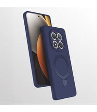 Ntech Hoesje Geschikt voor Xiaomi Redmi Note 15 4G / 5G Hoesje – Navy