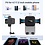Ntech Ntech Telefoonhouder Auto Luchtrooster – Universele GSM Houder met Extra Sterke Klem – Voor Grote Smartphones 4-7 Inch – 360° Draaibaar – iPhone & Android – Handsfree