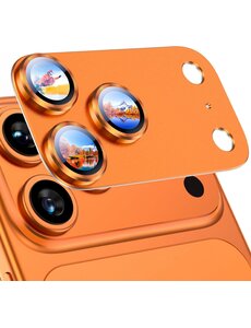 Ntech Camera Lens Screen Protector Oranje Geschikt voor iPhone 17 Pro Max