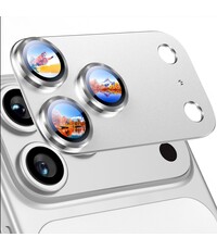 Ntech Camera Lens Screen Protector Zliver Geschikt voor iPhone 17 Pro Max