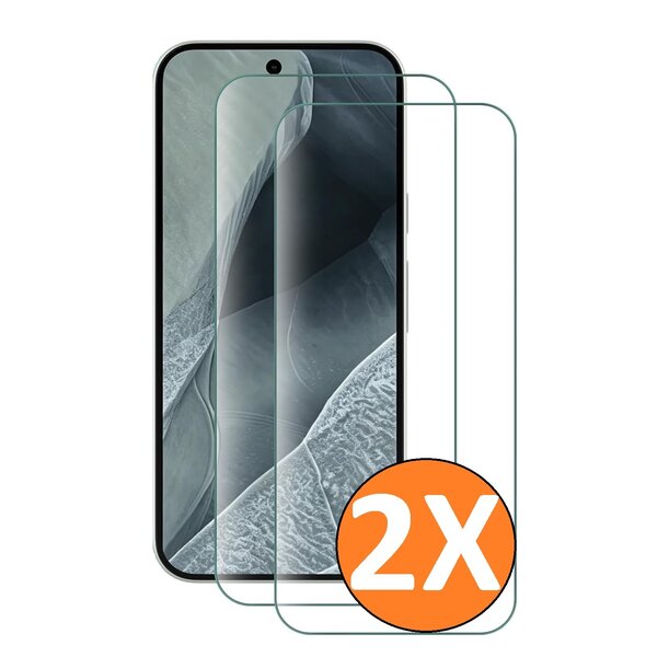 Ntech Screenprotector Geschikt voor Google Pixel 11/11 Pro /9/9PRO/10/10PRO Screenprotector - 2 Stuks Glas Gehard Tempered Glass