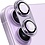 Ntech  Camera Lens Screen Protector Paars Geschikt voor iPhone 17 Camera Lens Protector - Matte Metal Plate Full Coverage