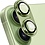 Ntech  Camera Lens Screen Protector Groen Geschikt voor iPhone 17 Camera Lens Protector - Matte Metal Plate Full Coverage