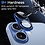 Ntech  Camera Lens Screen Protector Blauw Geschikt voor iPhone 17 Camera Lens Protector - Matte Metal Plate Full Coverage