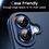 Ntech  Camera Lens Screen Protector Blauw Geschikt voor iPhone 17 Camera Lens Protector - Matte Metal Plate Full Coverage
