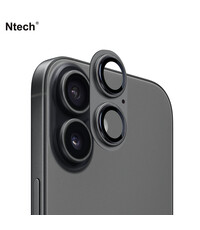 Ntech Camera Lens Screen Protector Zwart Geschikt voor iPhone 17 Camera