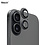 Ntech  Camera Lens Screen Protector Zwart Geschikt voor iPhone 17 Camera Lens Protector - Matte Metal Plate Full Coverage