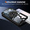 Ntech Magsafe Hoesje Geschikt voor Samsung Galaxy S26 hoesje Transparant Zwart - Met kickstand Draaibare Ring Houder