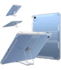 Ntech Hoes geschikt voor iPad 2021 / 2020 / 2019 (9e/8e/7e Generatie / 10.2 inch) Transparant