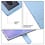 Ntech Hoesje geschikt voor Samsung Galaxy A16 4G / 5G hoesje Blauw pasjeshouder telefoon hoes - Met screenprotector tempered glass voor Galaxy A16 4G / 5G - 2x