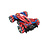 Ntech Ntech RC Stunt Auto 4WD Red – 360° Spins, Dubbelzijdig Rijden & Spectaculaire Stunts, 2,4 GHz Afstandsbediening, Oplaadbare Accu – Stoere Speelgoedauto voor Jongens en Meisjes
