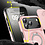 Ntech  Hoesje Geschikt voor iPhone 18 Pro Max Hoesje - Rose Goud Hybrid Armor, Schokbestendig met Ringhouder & Kickstand, Verhoogde Camerabescherming – voor MagSafe - Ntech