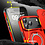 Ntech  Hoesje Geschikt voor iPhone 18 Pro Max Hoesje - Rood Hybrid Armor, Schokbestendig met Ringhouder & Kickstand, Verhoogde Camerabescherming – voor MagSafe - Ntech