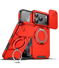 Ntech Hoesje Geschikt voor iPhone 18 Pro Hoesje - Rood