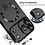 Ntech Hoesje Geschikt  iPhone 18 Pro Hoesje – Transparant/Zwart Hybrid Backcover, MagSafe Compatibel & Verhoogde Camerabescherming – Slank en Stevig - Ntech