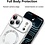 Ntech Hoesje Geschikt  iPhone 18 Pro Hoesje – Transparant/Zliver Hybrid Backcover, MagSafe Compatibel & Verhoogde Camerabescherming – Slank en Stevig - Ntech