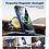Ntech Hoesje Geschikt  iPhone 18 Pro Hoesje – Transparant/Blauw Hybrid Backcover, MagSafe Compatibel & Verhoogde Camerabescherming – Slank en Stevig - Ntech