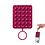 Ntech Ntech Siliconen Telefoonhouder met Zuignap – Wine Rood Handsfree Telefoonhoesje – Geschikt voor iPhone 18Pro / 18 Por Max /17/16/15, Samsung Galaxy S26/S25/S24 & Meer – iPhone & Android