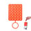 Ntech Ntech Siliconen Telefoonhouder met Zuignap – Oranje Handsfree Telefoonhoesje – Geschikt voor iPhone 18Pro / 18 Por Max /17/16/15, Samsung Galaxy S26/S25/S24 & Meer – iPhone & Android