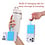 Ntech Ntech Siliconen Telefoonhouder met Zuignap – Blauw Handsfree Telefoonhoesje – Geschikt voor iPhone 18Pro / 18 Por Max /17/16/15, Samsung Galaxy S26/S25/S24 & Meer – iPhone & Android