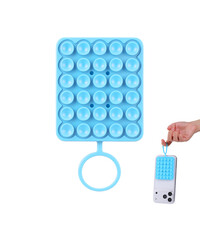 Ntech Ntech Siliconen Telefoonhouder met Zuignap – Blauw