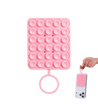 Ntech Ntech Siliconen Telefoonhouder met Zuignap – Roze