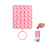 Ntech Ntech Siliconen Telefoonhouder met Zuignap – Roze Handsfree Telefoonhoesje – Geschikt voor iPhone 18Pro / 18 Por Max /17/16/15, Samsung Galaxy S26/S25/S24 & Meer – iPhone & Android