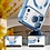 Ntech Ntech Hoesje Geschikt voor iPhone 18 Pro Max / iPhone 17 Pro Max hoesje Blauw – MagSafe Transparante Backcover met Lensbeschermer + Screenprotector – 2 Stuks