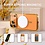 Ntech Ntech Hoesje Geschikt voor iPhone 18 Pro Max / iPhone 17 Pro Max hoesje Goud – MagSafe Transparante Backcover met Lensbeschermer + Screenprotector – 2 Stuks