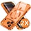 Ntech Ntech Hoesje Geschikt voor iPhone 18 Pro Max / iPhone 17 Pro Max hoesje Oranje – MagSafe Transparante Backcover met Lensbeschermer + Screenprotector – 2 Stuks