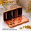Ntech Ntech Hoesje Geschikt voor iPhone 18 Pro Max / iPhone 17 Pro Max hoesje Oranje – MagSafe Transparante Backcover met Lensbeschermer + Screenprotector – 2 Stuks