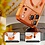 Ntech Ntech Hoesje Geschikt voor iPhone 18 Pro Max / iPhone 17 Pro Max hoesje Oranje – MagSafe Transparante Backcover met Lensbeschermer + Screenprotector – 2 Stuks