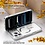 Ntech Ntech Hoesje Geschikt voor iPhone 18 Pro Max / iPhone 17 Pro Max hoesje Zliver – MagSafe Transparante Backcover met Lensbeschermer + Screenprotector – 2 Stuks