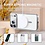 Ntech Ntech Hoesje Geschikt voor iPhone 18 Pro Max / iPhone 17 Pro Max hoesje Zliver – MagSafe Transparante Backcover met Lensbeschermer + Screenprotector – 2 Stuks