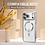Ntech Ntech Hoesje Geschikt voor iPhone 18 Pro Max / iPhone 17 Pro Max hoesje Zliver – MagSafe Transparante Backcover met Lensbeschermer + Screenprotector – 2 Stuks