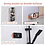 Ntech Telefoonhouder met siliconen zuignap met stand Oranje, geschikt voor alle iPhone 18 Pro / 17 Pro / 16 Por / 15 / Samsung S26 / S26 ultra / S25 / S24, antislip en valbestendige telefoonhouder