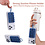 Ntech Telefoonhouder met siliconen zuignap met stand Donker Blauw, geschikt voor alle iPhone 18 Pro / 17 Pro / 16 Por / 15 / Samsung S26 / S26 ultra / S25 / S24, antislip en valbestendige telefoonhouder
