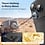 Ntech Ntech Camera Lens Protector voor iPhone 18 Pro Max Zwart – Matte Metalen Camera Lens Beschermer – Full Coverage – Krasbestendig