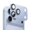 Ntech Ntech Camera Lens Protector voor iPhone 18 Pro Max Licht Blauw – Matte Metalen Camera Lens Beschermer – Full Coverage – Krasbestendig