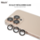 Ntech Camera Lens Screen Protector Geschikt voor iPhone 18 Pro / 18 Pro Max Zwart - Screenprotector - Camera Protector iPhone 18 Pro Max